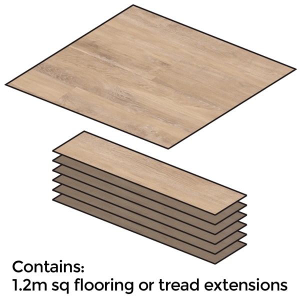 1.2m Squared Flooring Pack - Hamden