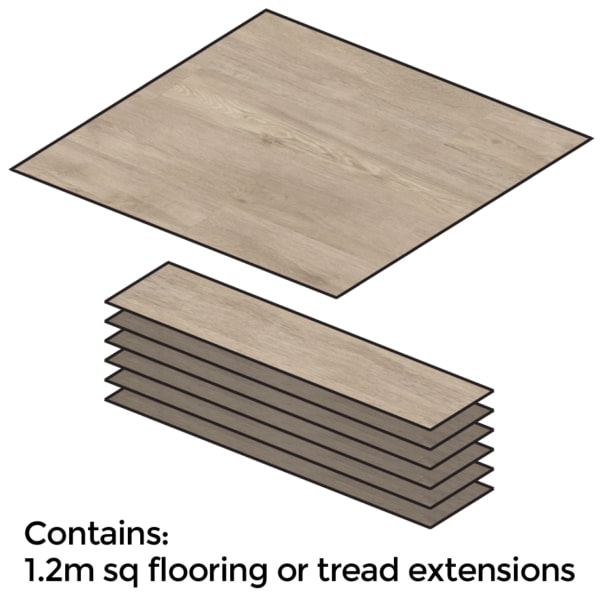 1.2m Squared Flooring Pack - Lampione